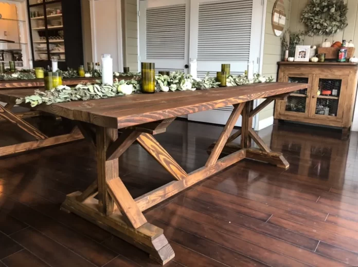 Rustic Farm Tables